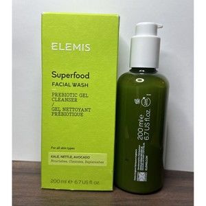 ELEMIS - Superfood Facial Wash Gel Cleanser - 6.7oz / 200 ml - New In Box